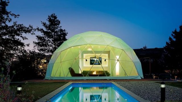 GARDEN IGLOO: UNA CUPOLA GEODETICA DI DESIGN NEL TUO GIARDINO!