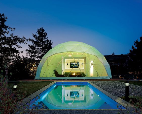 GARDEN IGLOO: UNA CUPOLA GEODETICA DI DESIGN NEL TUO GIARDINO!