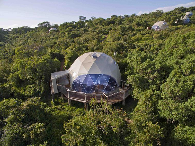 cupola geodetica per glamping