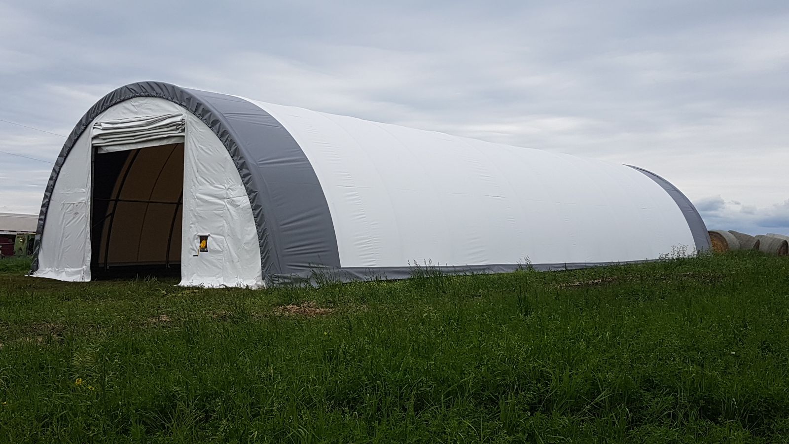 Tunnel Agricolo arco arrotondato AmarantoIdea 