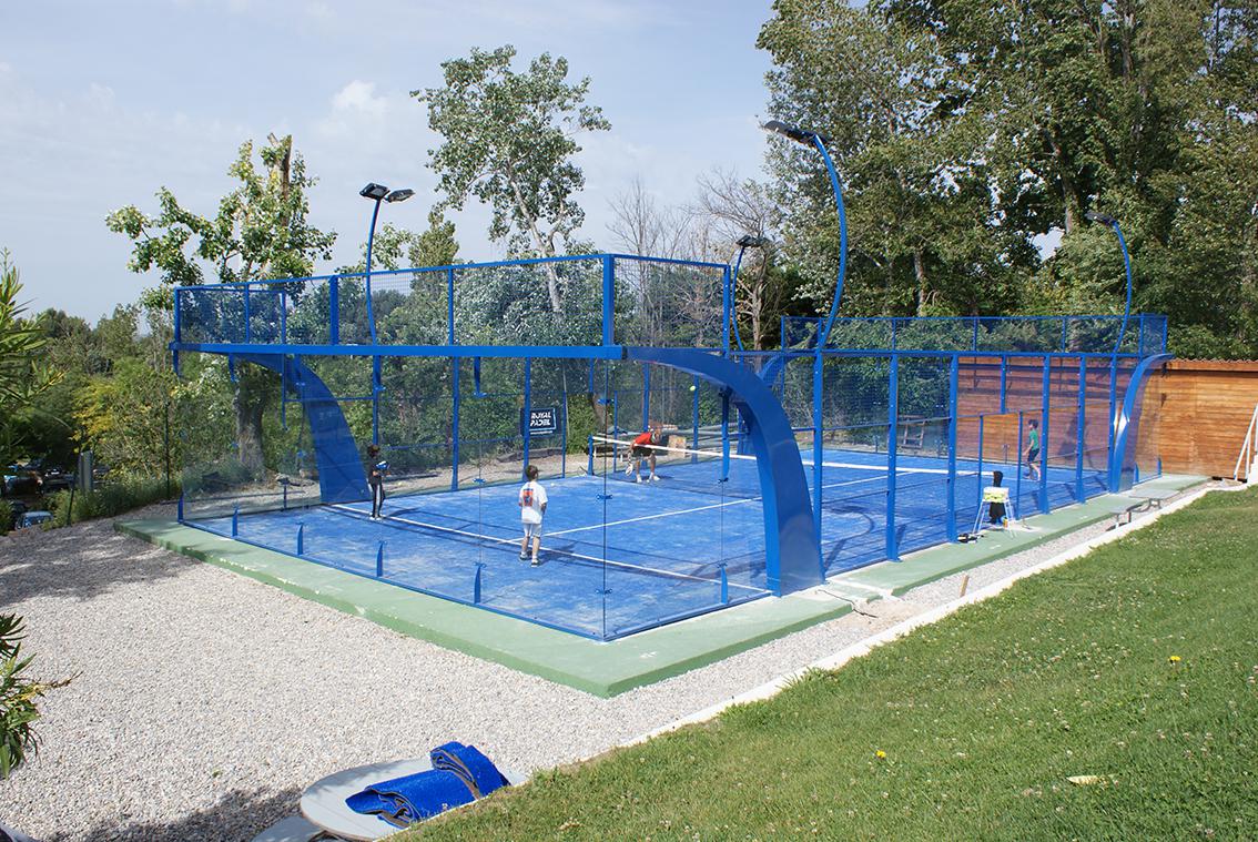 campo da padel super panoramico