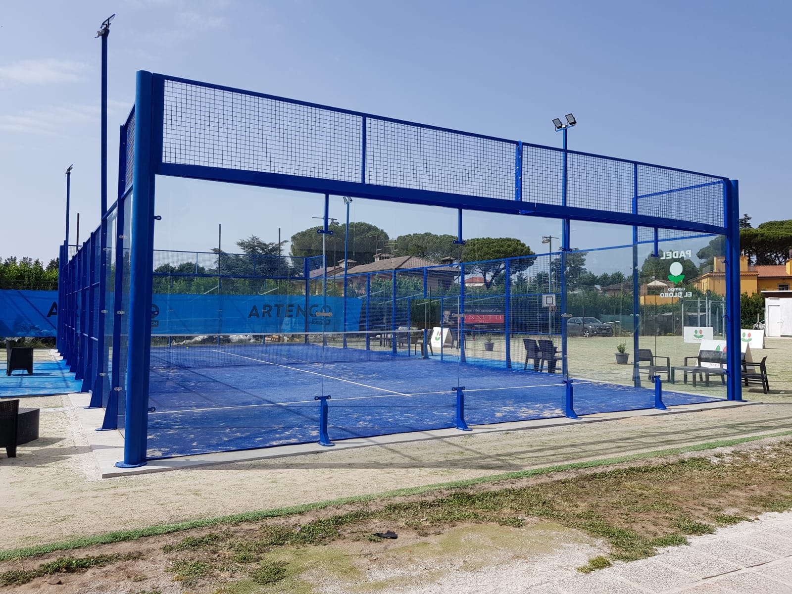 campo da padel panoramico