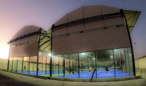 copertura per campi da padel