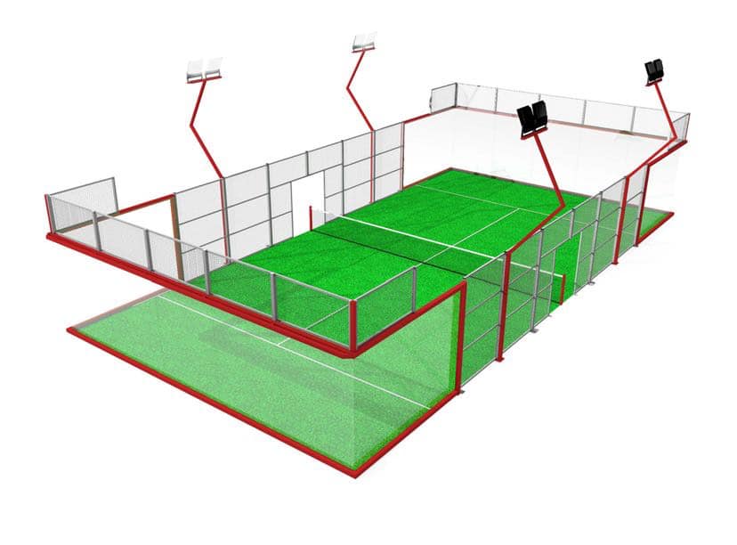 Campo padel super panoramico Amarantoidea