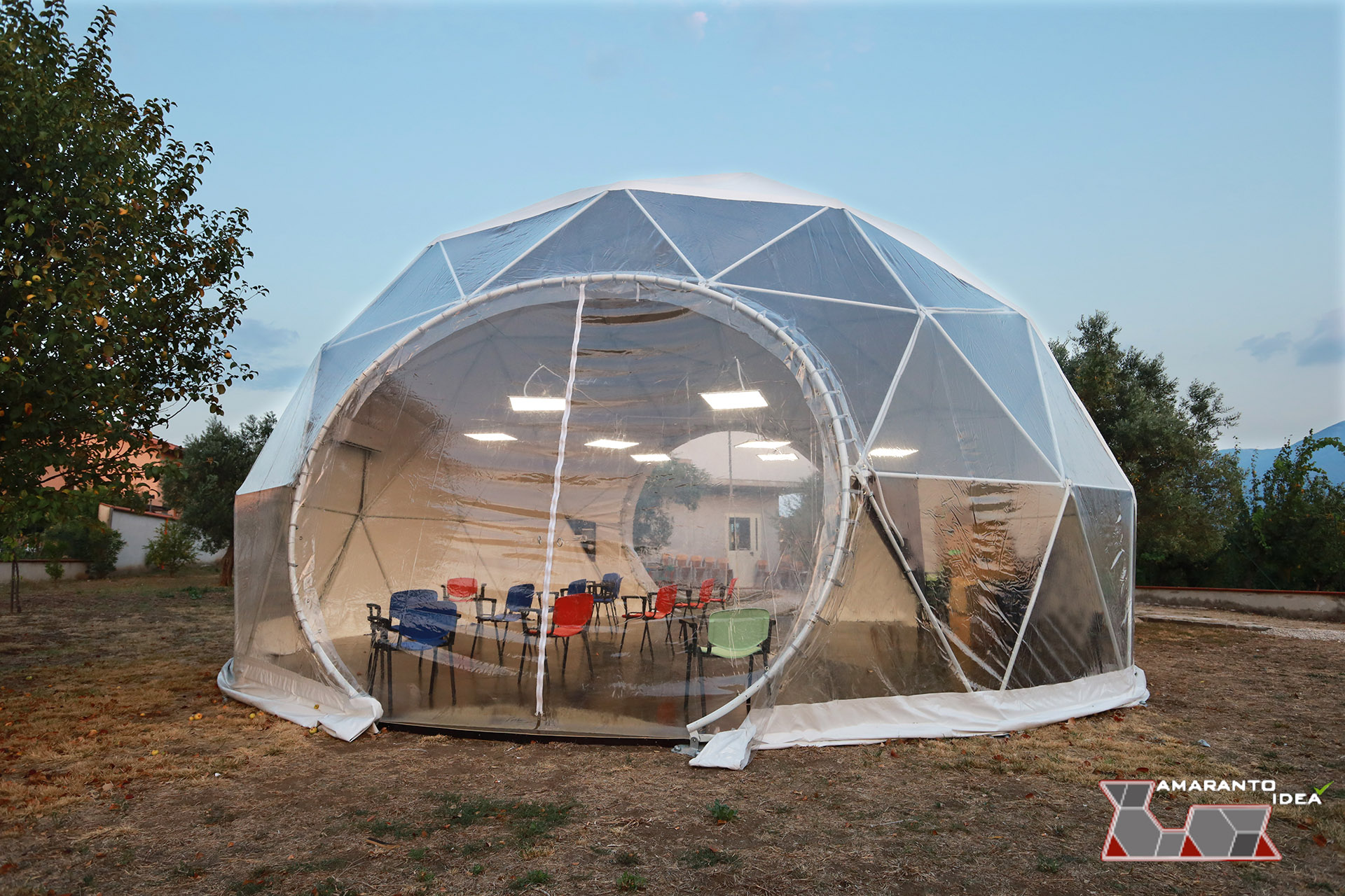 Amarantoidea Tendostrutture e cupole geodetiche