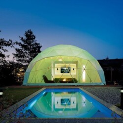 realizzare una cupola geodetica